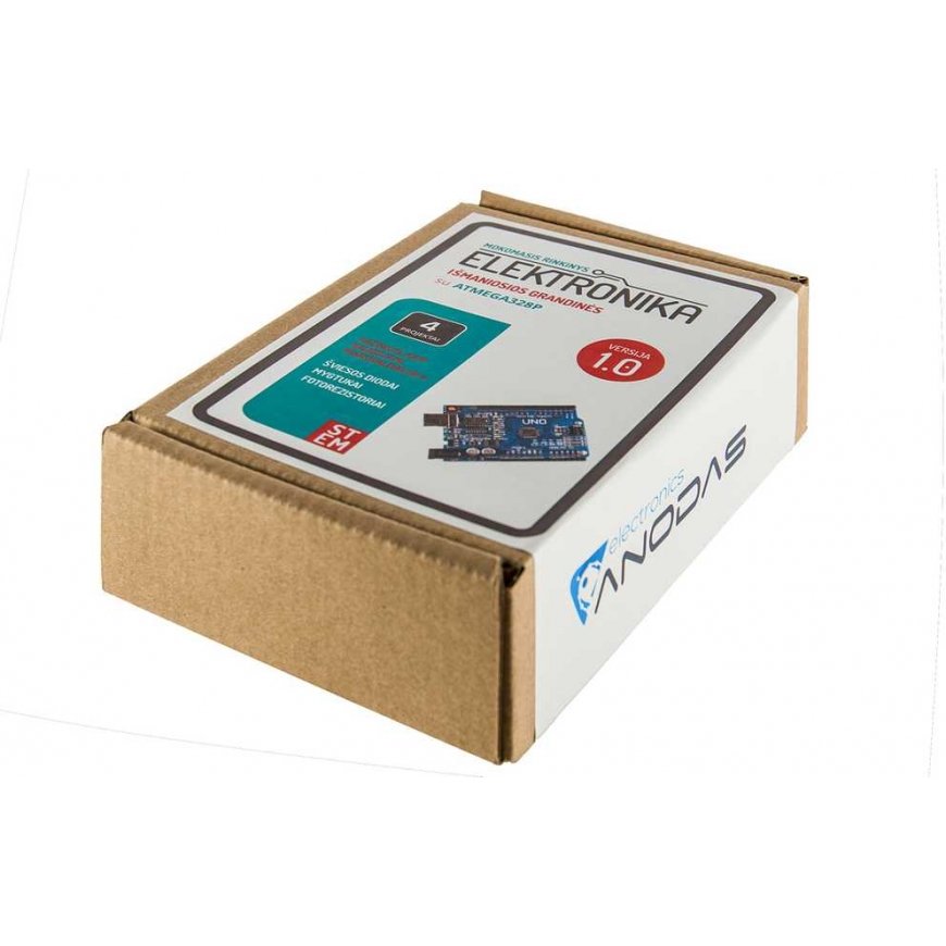 Anodas Electronics DIY Electronics Kit - Smart Circuits with ATmega328P Microcontroller – 4