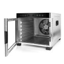 Rommelsbacher DA 950 toidukuivati Must, Roostevaba teras 600 W