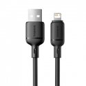 Baseus Silky sērijas lādēšanas kabelis USB uz iP 2.4A 2m Baseus Silky sērijas lādēšanas kabelis USB uz iP 2.4A 2m