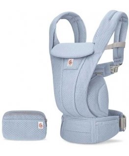 Ergobaby Omni Deluxe Mesh kantoreppu, Serene Mėlyna