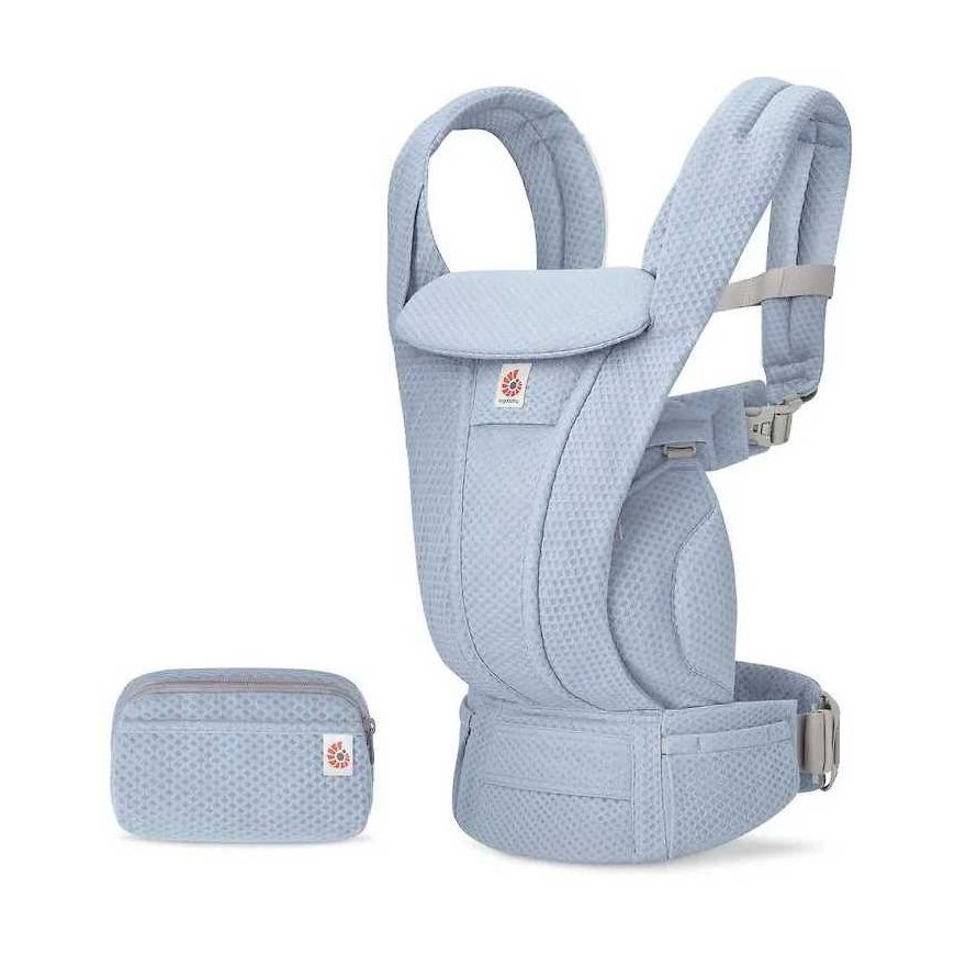 Ergobaby Omni Deluxe Mesh kantoreppu, Serene Mėlyna