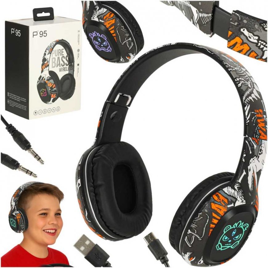 Bluetooth juhtmevabad kõrvaklapid "Gaming Sport", musta värvi
