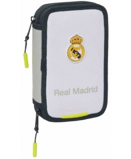 Двойной пенал Safta Real Madrid 25/26, 29 предметов
