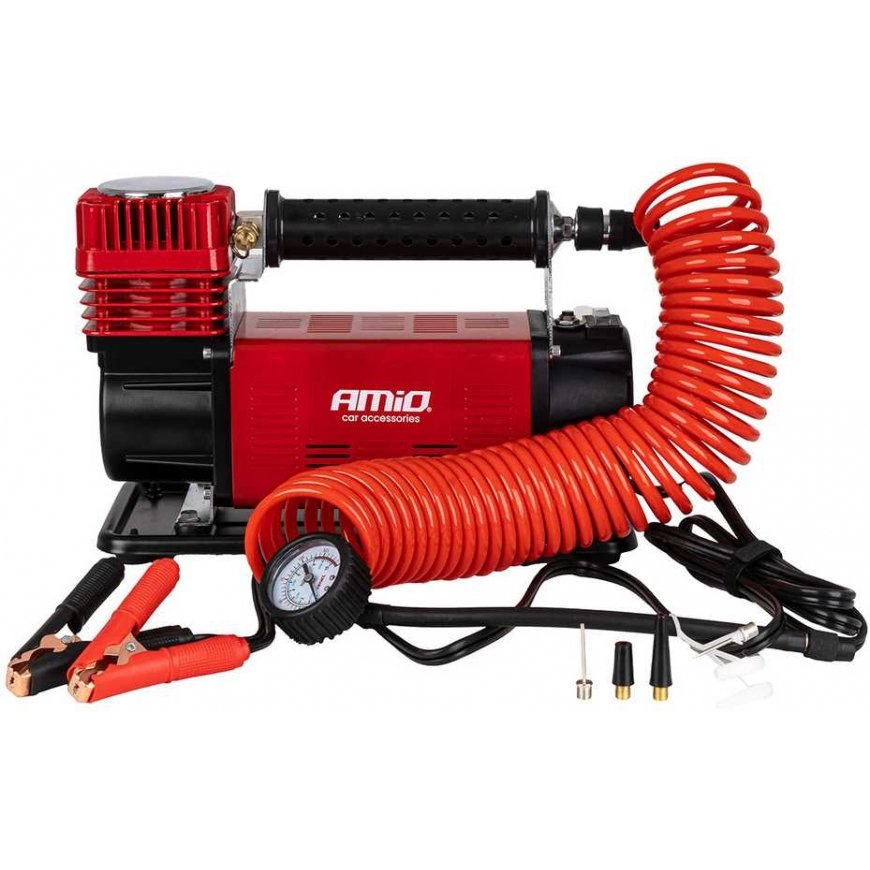kompresor auto raske töö 600w 12v acomp-24 amio-04398