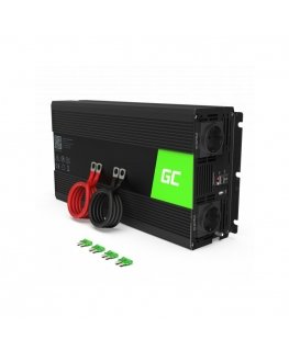 Green Cell INV21 maitinimo adapteris / inverteris Automatinis 6000 W Juoda