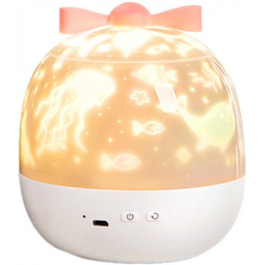 Lean Toys Children's Night Light Projector with 6 Interchangeable Scenes – 4