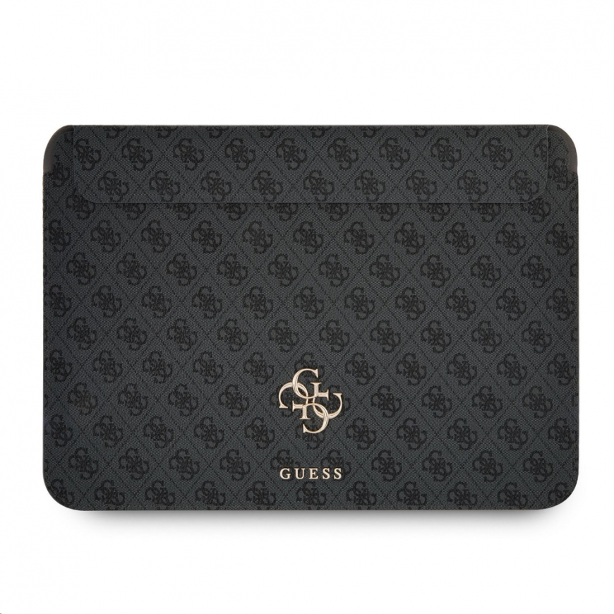 Dėklas Guess PU 4G Metal Logo Kompiuterio Įmautė 13" Pilkas