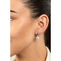 Brilio Silver Unique silver earrings with pearls and zircons EA364W Brilio Silver Unique silver earrings with pearls and zircons EA364W
