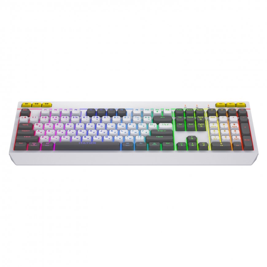 HATOR Icefall tastatūra Speļu USB QWERTY