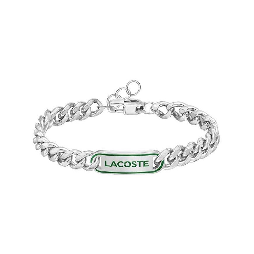 Lacoste Hyvä teräksinen ranneke miehille District 2040224