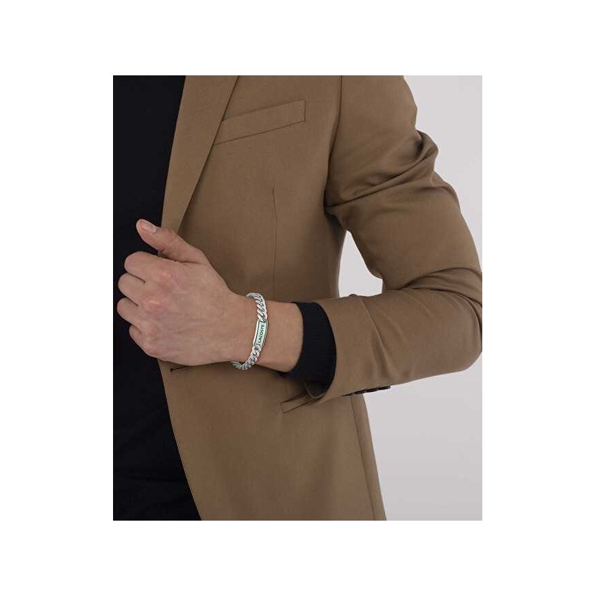 Lacoste Decent plieno apyrankė vyrams District 2040224 – 2