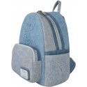 Loungefly Disney denim seljakott 26 cm Loungefly Disney denim seljakott 26 cm