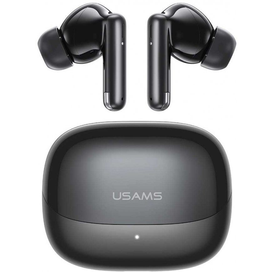 Ausis Bluetooth TWS USAMS IF27 bezvadu melnā krāsā – 3