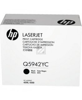 HP LĪGUMS Kasete Melna Schwarz HC (Q5942YC)