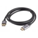 Lanberg CA-DPHD-20CU-0018-BK video cable adapter 1.8 m DisplayPort HDMI Type A (Standard) Black, Sil Lanberg CA-DPHD-20CU-0018-BK video cable adapter 1.8 m DisplayPort HDMI Type A (Standard) Black, Sil