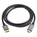 Lanberg CA-DPHD-20CU-0018-BK videokaapeli-adapteri 1,8 m DisplayPort HDMI-tyyppi A (vakio) musta, Ho Lanberg CA-DPHD-20CU-0018-BK videokaapeli-adapteri 1,8 m DisplayPort HDMI-tyyppi A (vakio) musta, Ho