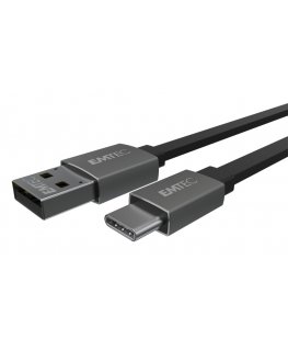 Emtec T700C USB кабель 1,2 m USB A USB C Черный
