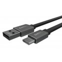 Emtec T700C USB kabelis 1,2 m USB A USB C Melns Emtec T700C USB kabelis 1,2 m USB A USB C Melns