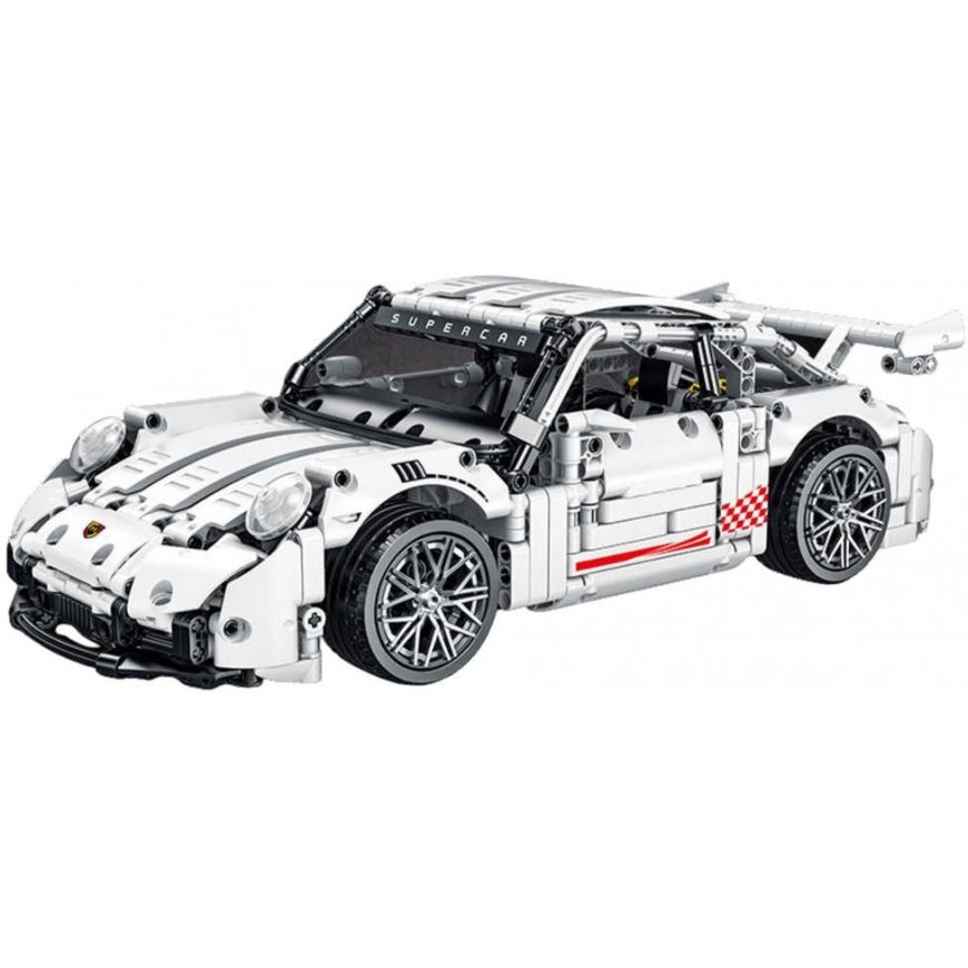 Lean Toys Konstruktorius GT Racing auto 1:14, 1268 osaa – 3