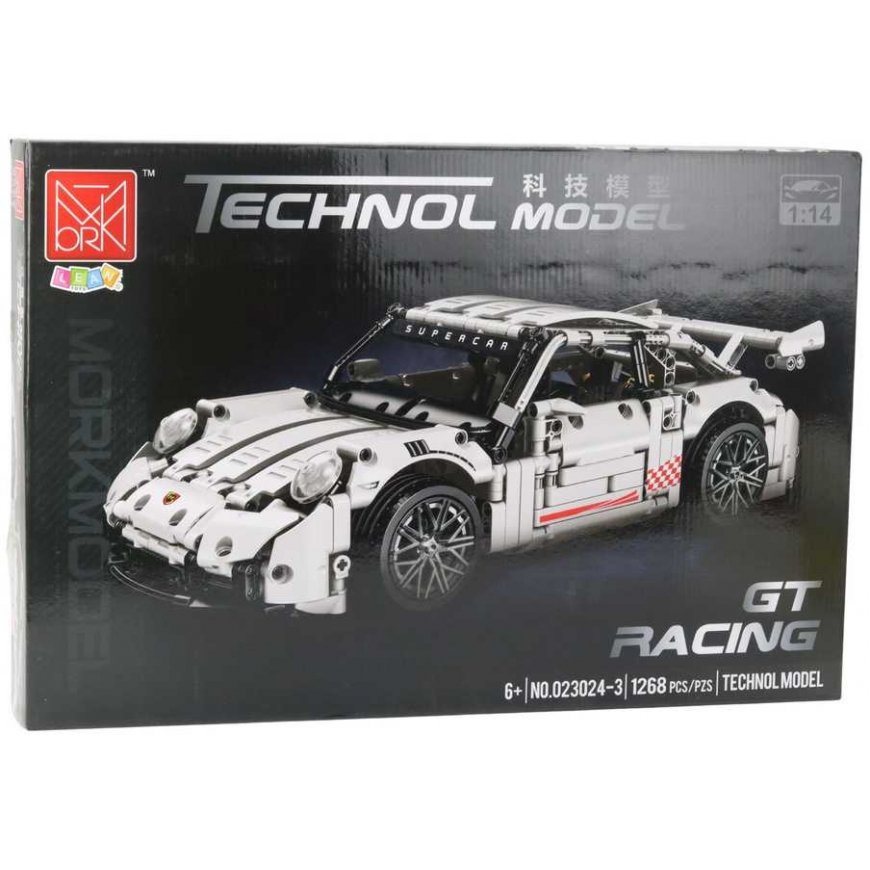 Конструктор Lean Toys GT Racing автомобиль 1:14, 1268 деталей – 4