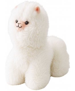 Lean Toys Plush Toy Lama 40 cm white