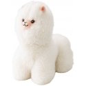 Lean Toys Plušinis žaislas lama 40 cm balta Lean Toys Plušinis žaislas lama 40 cm balta