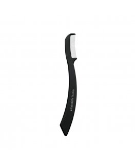 Diego dalla Palma Metal Lash Comb Pieaugušo Matu ķemme Melns 1 pcs
