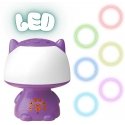 WOOPIE Multifunkcinė RGB Lempa Bluetooth Garsiakalbis Karaoke Balso Moduliatorius SD Kortelė Violetinė WOOPIE Multifunkcinė RGB Lempa Bluetooth Garsiakalbis Karaoke Balso Moduliatorius SD Kortelė Violetinė