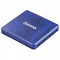 Hama 00124131 kortelių skaitytuvas USB 2.0 Mėlyna Hama 00124131 kortelių skaitytuvas USB 2.0 Mėlyna