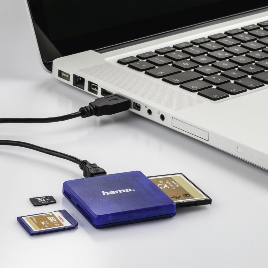 Hama 00124131 kaardilugeja USB 2.0 Sinine – 5