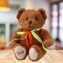 Lean Toys Pliušinis lācis ar lentīti 30 cm Lean Toys Pliušinis lācis ar lentīti 30 cm
