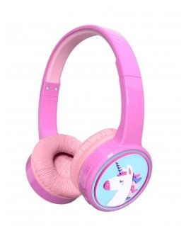 Denver BTH-106P headphones/headset Wired & Wireless Head-band Calls/Music Bluetooth Pink