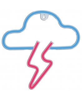 Manta SNL71BL stiilne neoonvalgus PILV KEEGA Sinine-Roosa