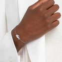 Lacoste Decent steel bracelet for women Crocodile 2040046 Lacoste Decent steel bracelet for women Crocodile 2040046