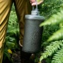 JAV Gertuvē HydraPak Flux 1.5L mammoth pelēks JAV Gertuvē HydraPak Flux 1.5L mammoth pelēks