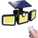 Elight Saules Enerģijas Āra Sienas Lampa 3in1 LS6 Ar Kustību Sen Elight Saules Enerģijas Āra Sienas Lampa 3in1 LS6 Ar Kustību Sen