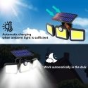 Elight Saules Enerģijas Āra Sienas Lampa 3in1 LS6 Ar Kustību Sen Elight Saules Enerģijas Āra Sienas Lampa 3in1 LS6 Ar Kustību Sen