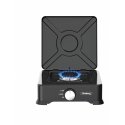 Single gas stove with cover Rosberg R51454E1, 30mbar\2.2kWh, Bla Single gas stove with cover Rosberg R51454E1, 30mbar\2.2kWh, Bla