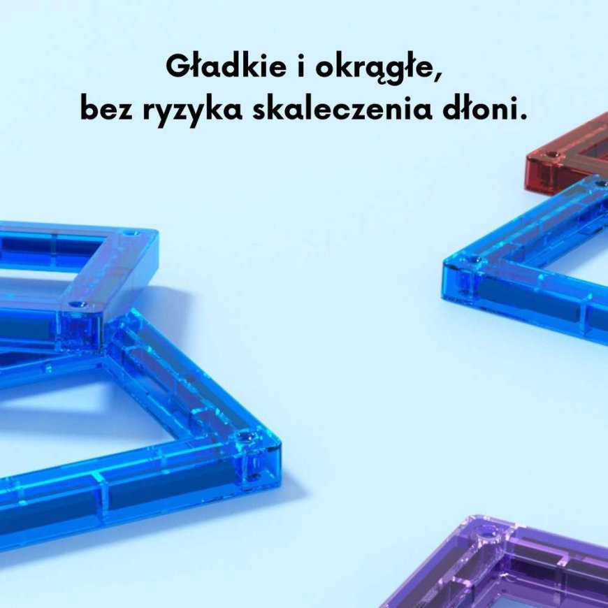WOOPIE Erdvūs Magnetiniai Blokai Mokymasis Literų 70 Elementų – 5