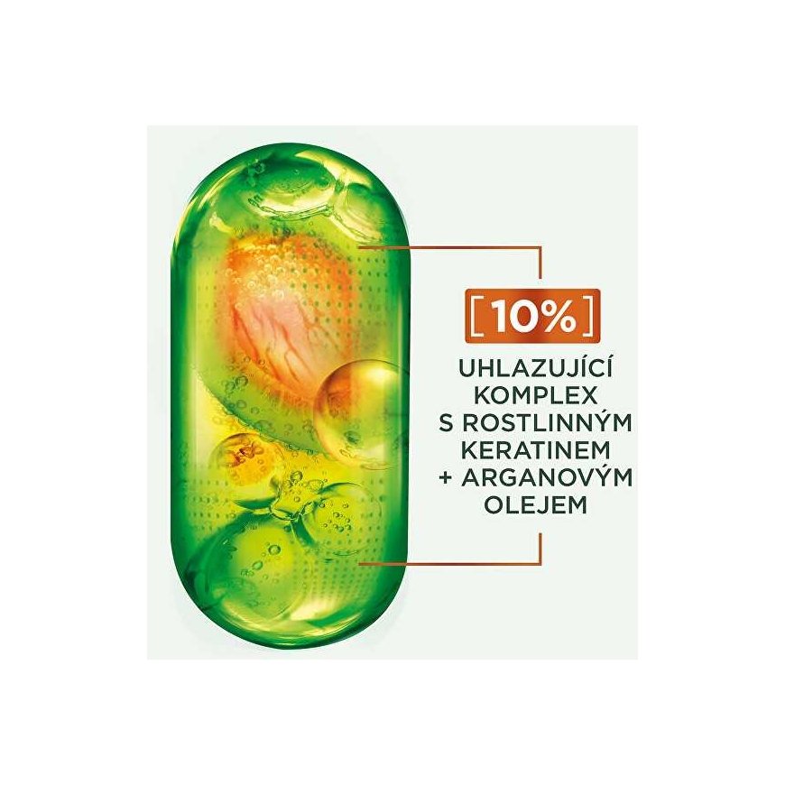 Garnier „Fructis Keratin Sleek“ konditsioneer – konditsioneer kuivadele ja pusletavatele juustele – 200 ml