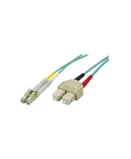 LYNX duplexais patch kabelis MM, OM3, SC/SC, 50/125µm, 0,5m