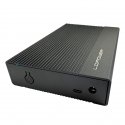 LC-Power LC-35U3-C cieto disku uzglabāšanas sistēma HDD/SSD korpuss Melns 3.5" LC-Power LC-35U3-C cieto disku uzglabāšanas sistēma HDD/SSD korpuss Melns 3.5"