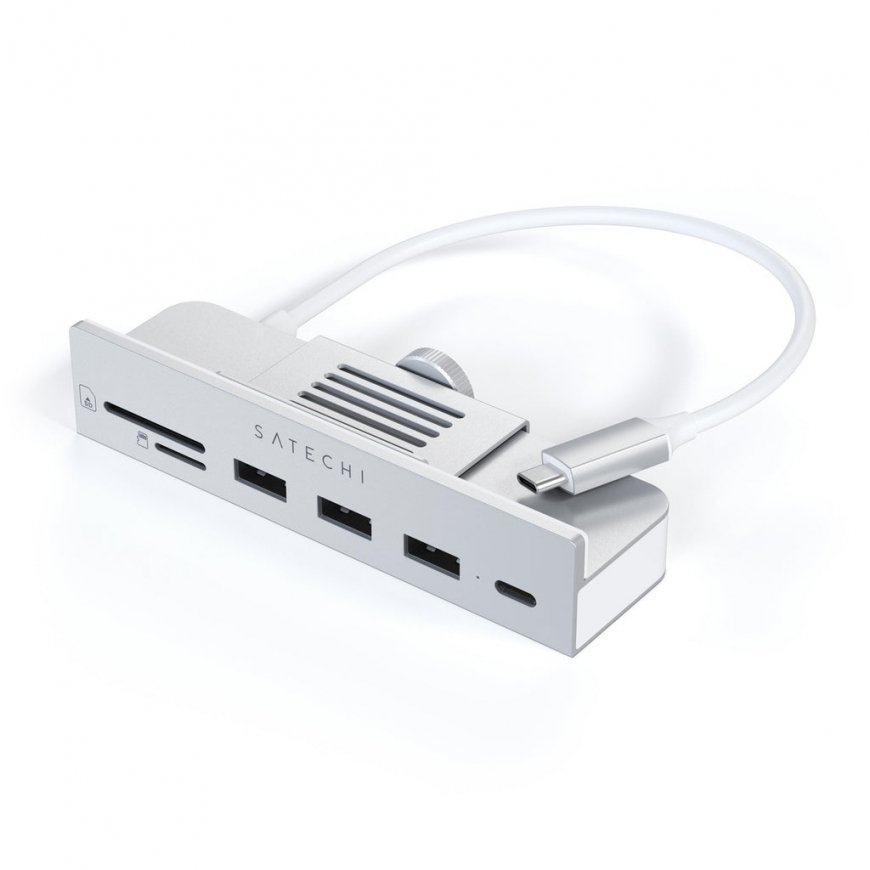 Satechi ST-UCICHS knyginių kompiuterių dokas / jungčių replikatorius USB 3.2 Gen 1 (3.1 Gen 1) Type- – 4