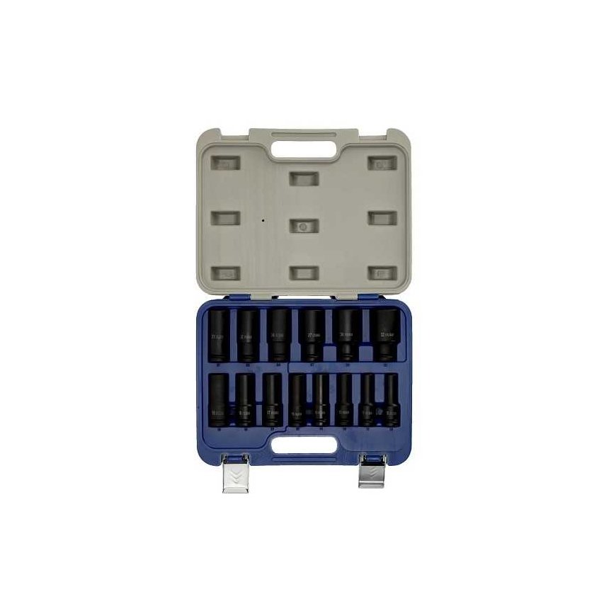 Šešiakampių smūginių galvučių rinkinys Irimo 14vnt 10-32mm 1/2" – 3