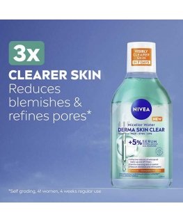 Nivea Derma Skin Clear Micellar ūdens - Micelārais ūdens - 400 ml