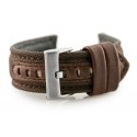 Pacific W34 - PREMIUM - ruda - 24mm ādas pulksteņu siksna Pacific W34 - PREMIUM - ruda - 24mm ādas pulksteņu siksna