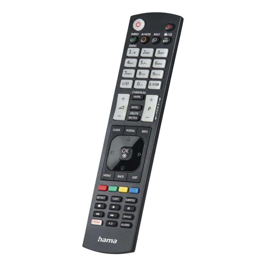 Hama 00221061 nuotolinio valdymo pultelis IR belaidis TV Spaudžiamieji mygtukai