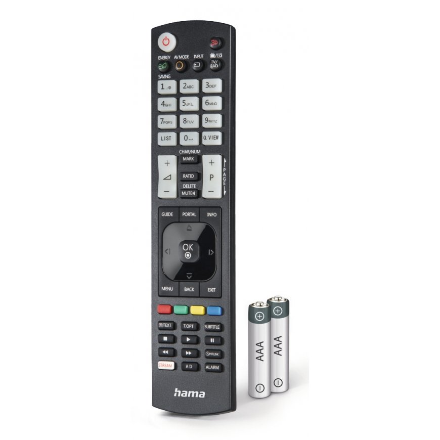 Hama 00221061 tālvadības pults IR Bezvadu Televīzija Nospiežamās pogas – 4