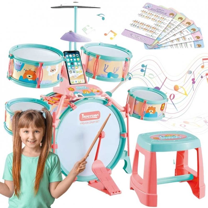 Educational drum set for kids WOOPIE – 3