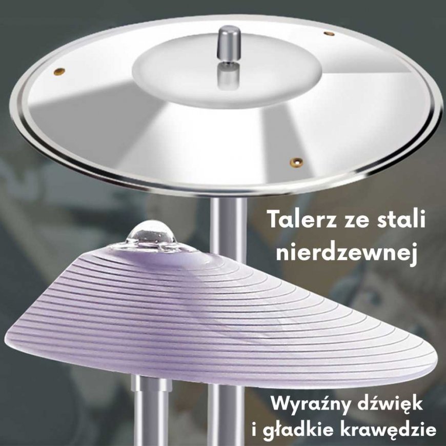 Edukacinis būgnų rinkinys vaikams WOOPIE – 4